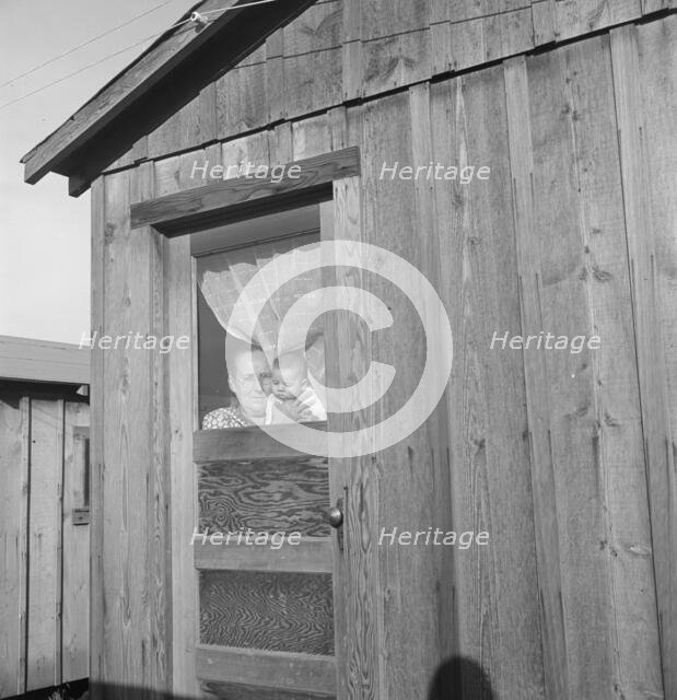 Grandmother and grandchild, Greenfield, Salinas Valley, California, 1939. Creator: Dorothea Lange.