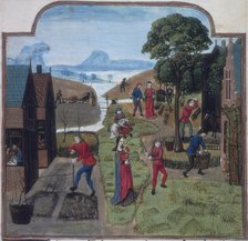 Labours of the Months, c1475-c1500.  Creator: Unknown.