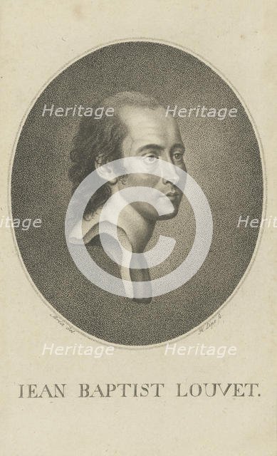 Jean-Baptiste Louvet de Couvray (1760-1797), 1790s. Creator: Lips, Johann Heinrich (1758-1817).