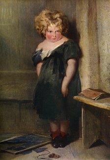 'A Naughty Child', 19th century, (1912).Artist: Edwin Henry Landseer
