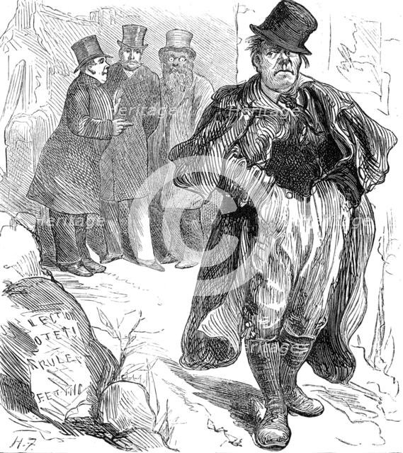 Election Sketches: the Irish vote, 1880. Creator: Unknown.