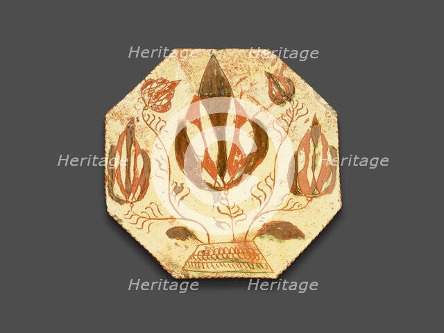 Plate, 1780/1820. Creator: Unknown.