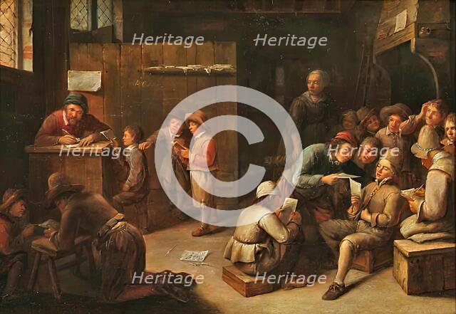 A School Interior, c1630-1660. Creator: Joos van Craesbeeck.