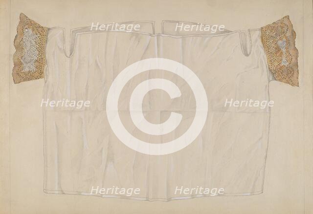 Baby's Shirt, c. 1930. Creator: William Frank.