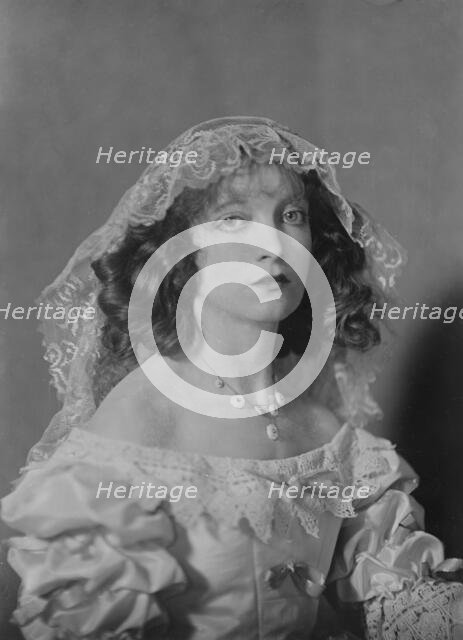 Miss Estelle Winwood, in costume, 1919 Mar. 6. Creator: Arnold Genthe.