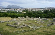 Ruins of the Episcopal Centre, ancient city of Salona, Solin, Croatia, 2018. Creator: Unknown.
