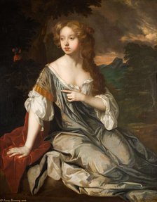 Portrait Of The Hon Mrs Lucy Loftus, 1667. Creator: Peter Lely.