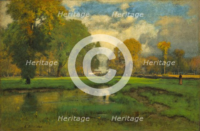 October (image 1 of 2), 1882 or 1886. Creator: George Inness.