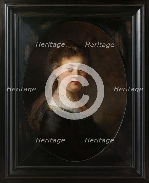 Young Woman in Fantasy Costume, 1633. Creator: Rembrandt Harmensz van Rijn.