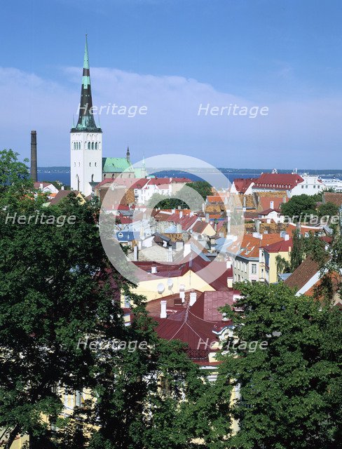 St Olav's Church, Tallinn, Estonia.