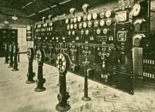 'Section of Switchboard in Power House, Metropolitan Railway', 1930. Creator: Unknown.
