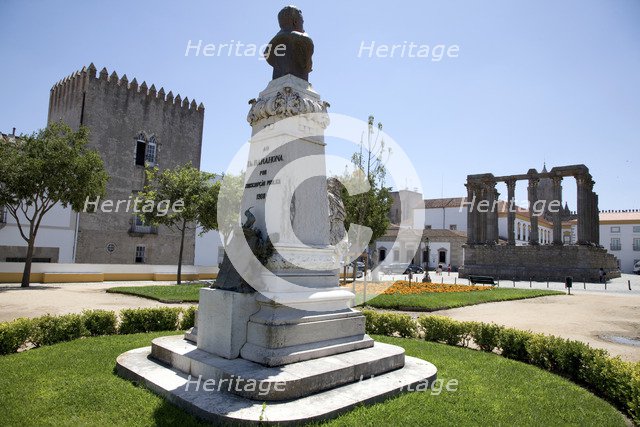 A monument to D. Barahona, Evora, Portugal, 2009. Artist: Samuel Magal