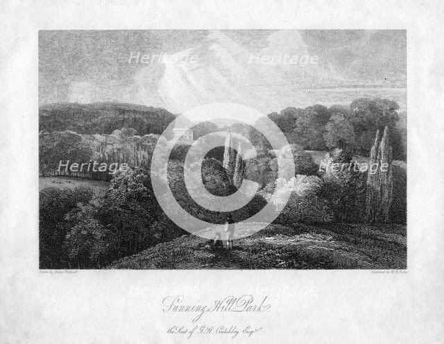 Sunninghill Park, Berkshire, 1813. Artist: William Bernard Cooke