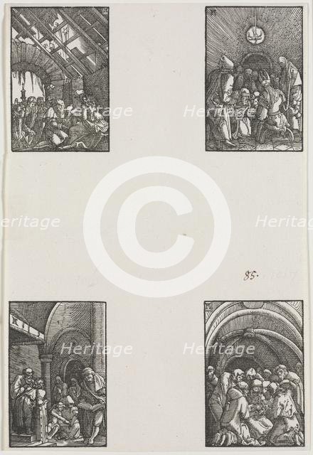 The Fall and Redemption of Man, c. 1515. Creator: Albrecht Altdorfer (German, c. 1480-1538).