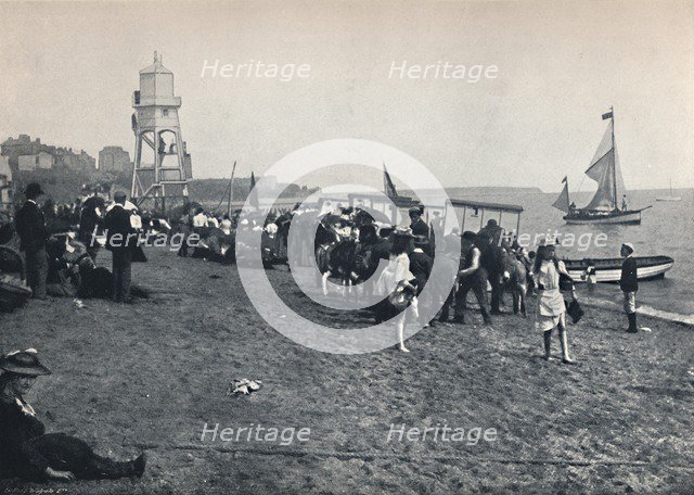 'Dovercourt - The Sands', 1895. Artist: Unknown.