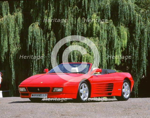 1993 Ferrari 348 Spider. Artist: Unknown.