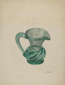 Creamer, c. 1939. Creator: Beverly Chichester.