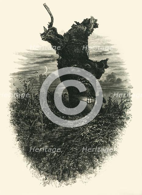 'The Monkey Tree. Burnham Beeches', c1870.