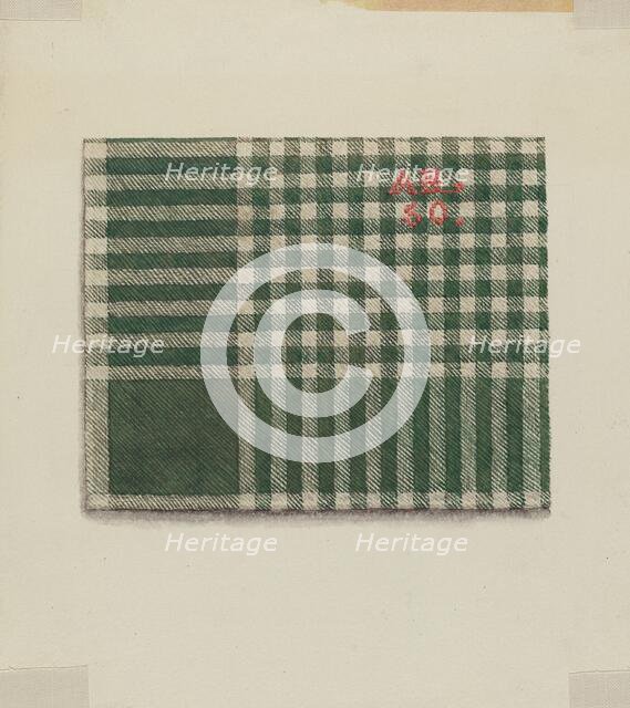 Shaker Kerchief, 1935/1942. Creator: Ingrid Selmer-Larsen.