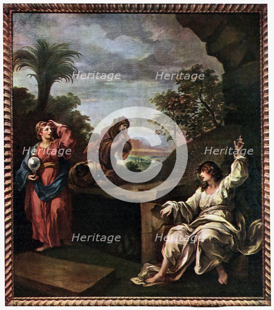 'The Three Maries at the Tomb', 18th century (1910).Artist: William Hogarth