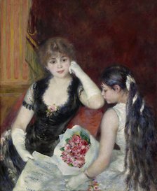 A Box At The Theater (At The Concert), 1880. Creator: Pierre-Auguste Renoir.