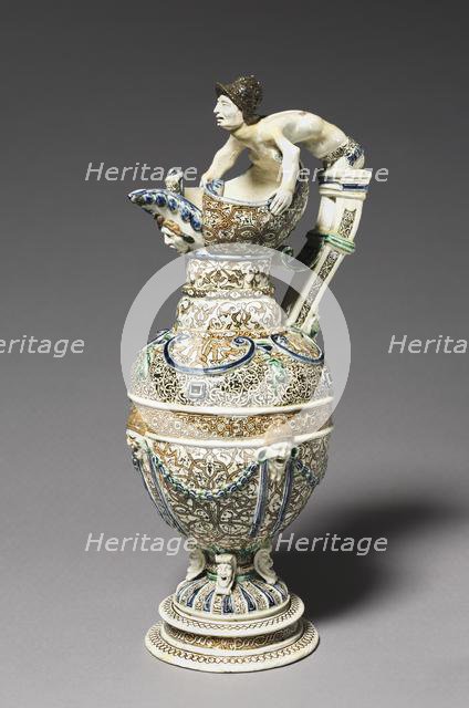 Ewer, c. 1540-67. Creator: Saint-Porchaire (French).