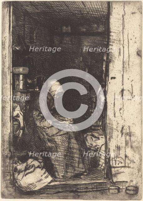 La Vieille aux Loques, 1858. Creator: James Abbott McNeill Whistler.