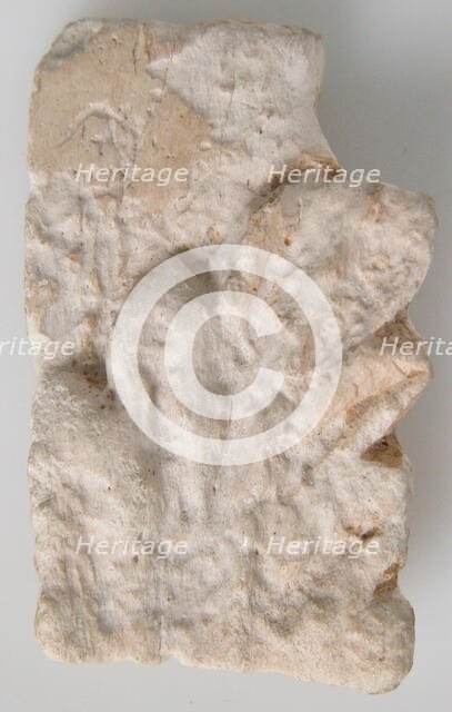 Relief Fragment, Coptic, 6th-7th century. Creator: Unknown.