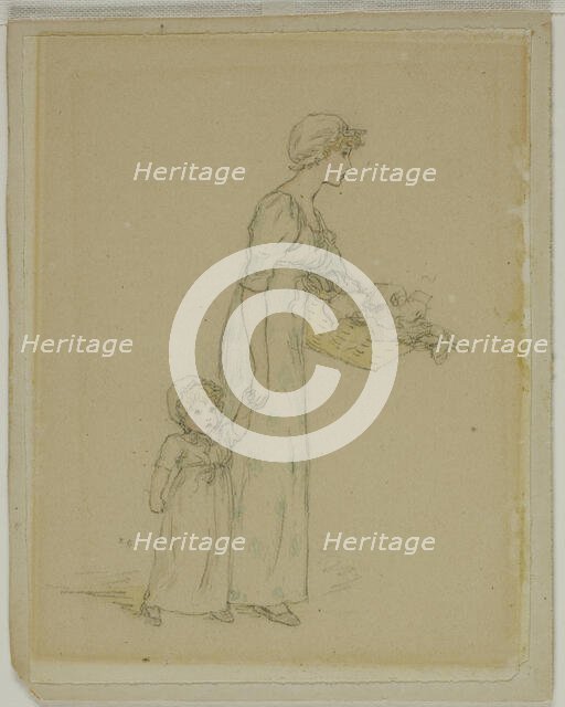 Woman with Child, n.d. Creator: Catherine Greenaway.
