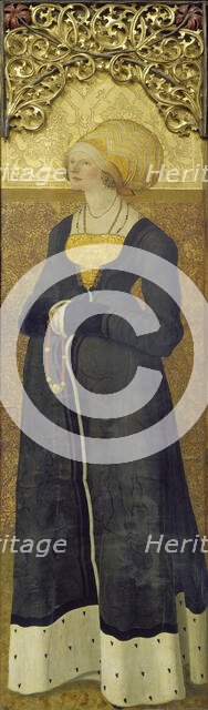 Portrait of Margarete Stalburg, née vom Rhein (1484–1550), 1504. Creator: Master of the Stalburg Portraits.