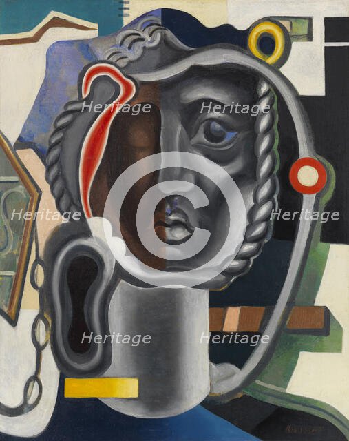 Tête mécanique (Mechanical head), ca 1925-1928. Creator: Baranov-Rossiné, Vladimir Davidovich (1888-1942).