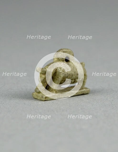 Amulet of a Sow, Egypt, Third Intermediate Period, Dynasty 21-25 (1070-656 BCE). Creator: Unknown.