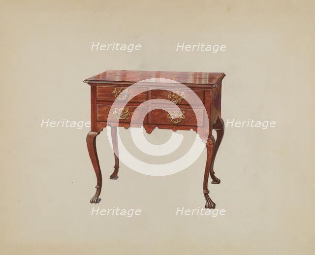 Lowboy, c. 1936. Creator: Henry Moore.