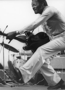 Chuck Berry, Capital Jazz Festival, London, 1979. Creator: Brian Foskett.
