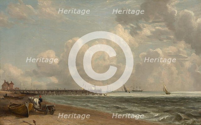 Yarmouth Jetty, c1822-23. Creator: John Constable.