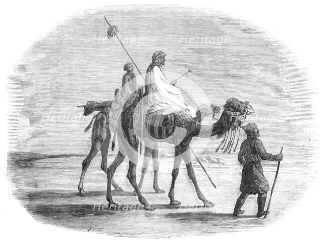 Mid-day Encounter in the Desert, 1857. Creator: Unknown.