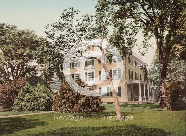 The Lowell House, Cambridge, c1900. Creator: Unknown.