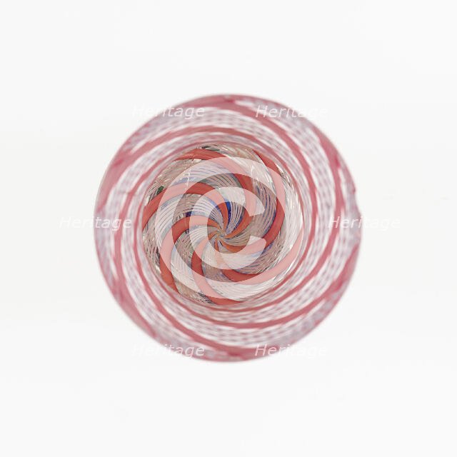 Paperweight, France, c. 1845-60. Creator: Saint-Louis Glassworks.