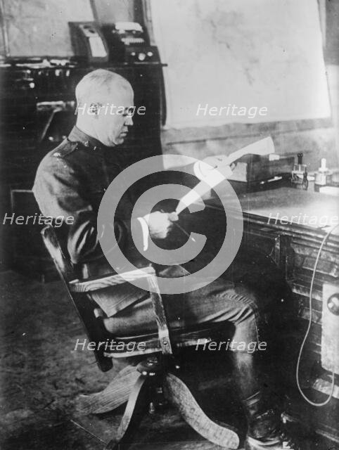 Lt. Col. O.P. Robinson, 1918. Creator: Bain News Service.