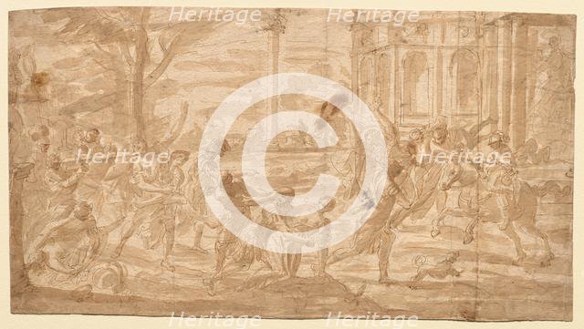 Rape of the Sabines, 1700s. Creator: Unknown.