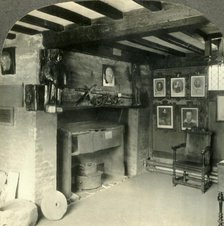 'Living Room in Shakespeare's House, Stratford-on-Avon, England.', c1930s. Creator: Unknown.