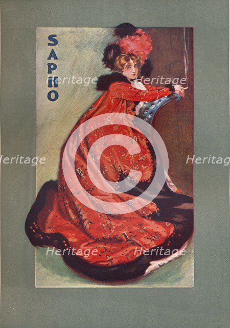 'Mrs Olga Nethersole in ''Sapho''', c1900. Artist: Unknown.