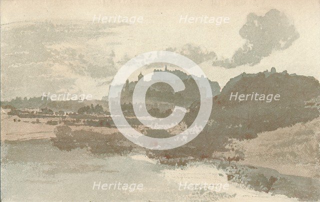 'Edinburgh: From St. Margaret's Loch', 1909. Artist: JMW Turner.