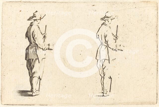 Peasant with a Cup, c. 1622. Creator: Jacques Callot.