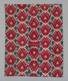 Wall Hanging Composed of Five Panels, Uzbekistan, 1850/75. Creator: Unknown.
