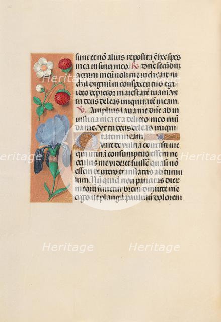 Hours of Queen Isabella the Catholic, Queen of Spain: Fol. 245v, c. 1500. Creator: Master of the First Prayerbook of Maximillian (Flemish, c. 1444-1519); Associates, and.