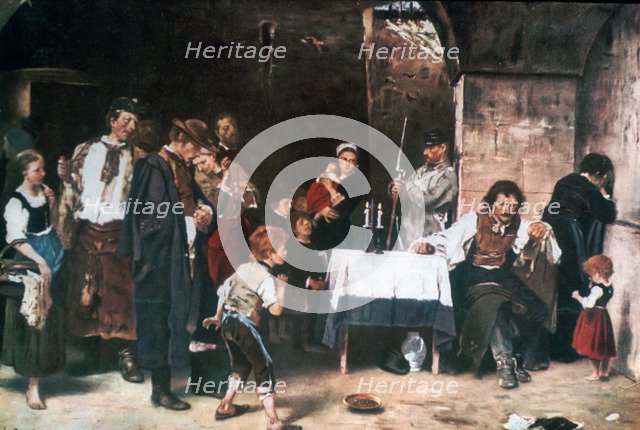 The Condemned Cell', c1864-1900. Artist: Mihaly Munkacsy