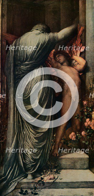 'Love and Death', c1877, (1917). Artist: George Frederick Watts.