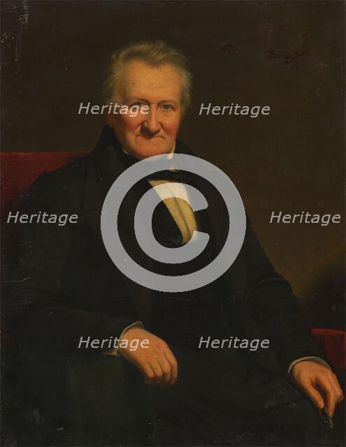 A man, designated as William Heberden. Creator: Unknown.