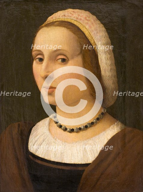 Portrait of a Lady. Artist: Tamagni, Vincenzo (1492-1530)